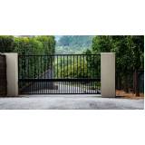 Cerca de Aluminio Preta