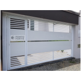 portão basculante alumínio branco Nações portão basculante alumínio branco Nações