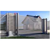 portão de elevação de alumínio Monte Alegre