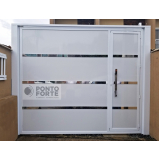 portão de garagem basculante com porta social orçamento Nova Esperança portão de garagem basculante com porta social orçamento Nova Esperança