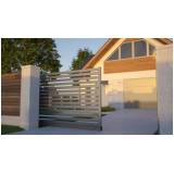 portão em aluminio basculante valores Tijucas do Sul