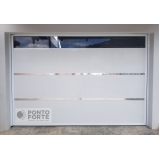 Portão Basculante Alumínio Branco Portão Basculante Alumínio Branco