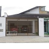 Portão de Garagem Basculante de Alumínio Portão de Garagem Basculante de Alumínio