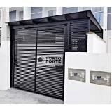 Portão Eletrônico de Alumínio Portão Eletrônico de Alumínio