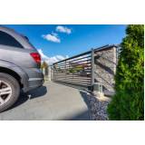 preço de portão de aluminio para garagem basculante Nações